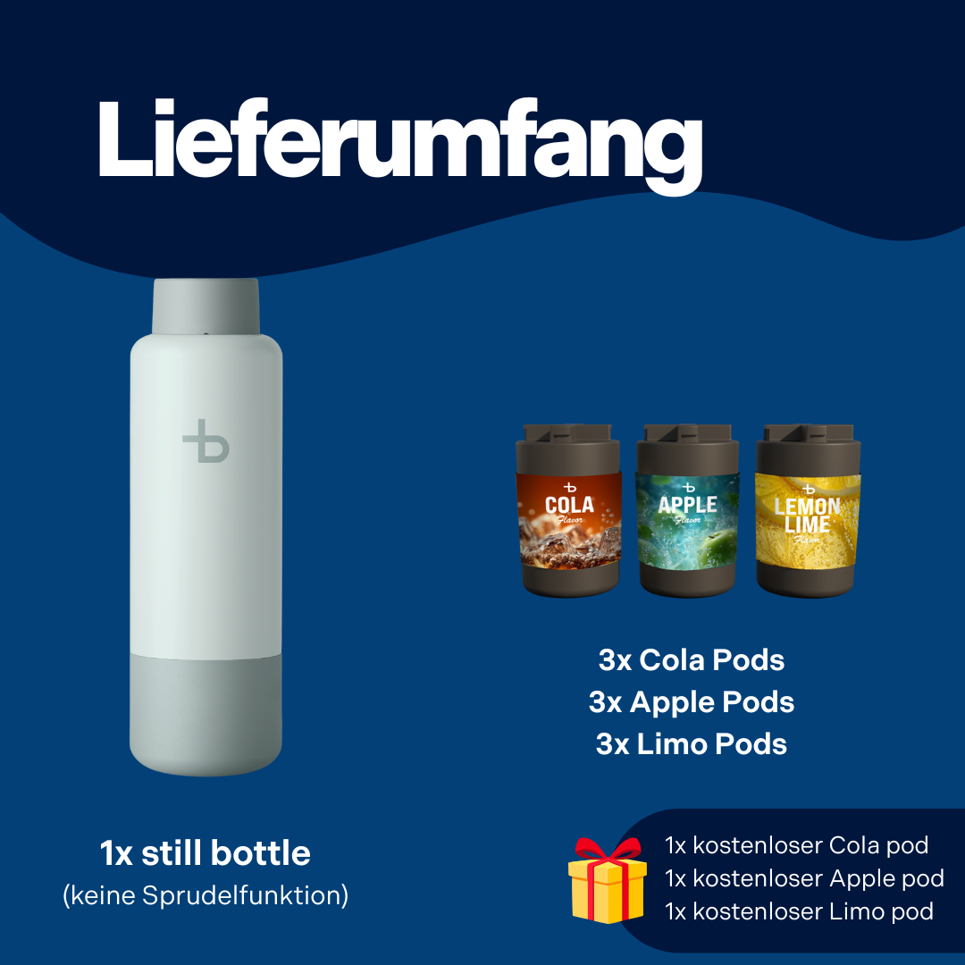 Taste Still Bundle (3x3 Pods) – keine Sprudelfunktion