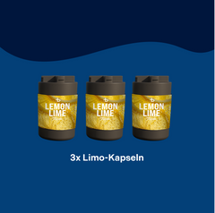 PRE-SALE: 3 Geschmack-Kapseln Lime-Lemon