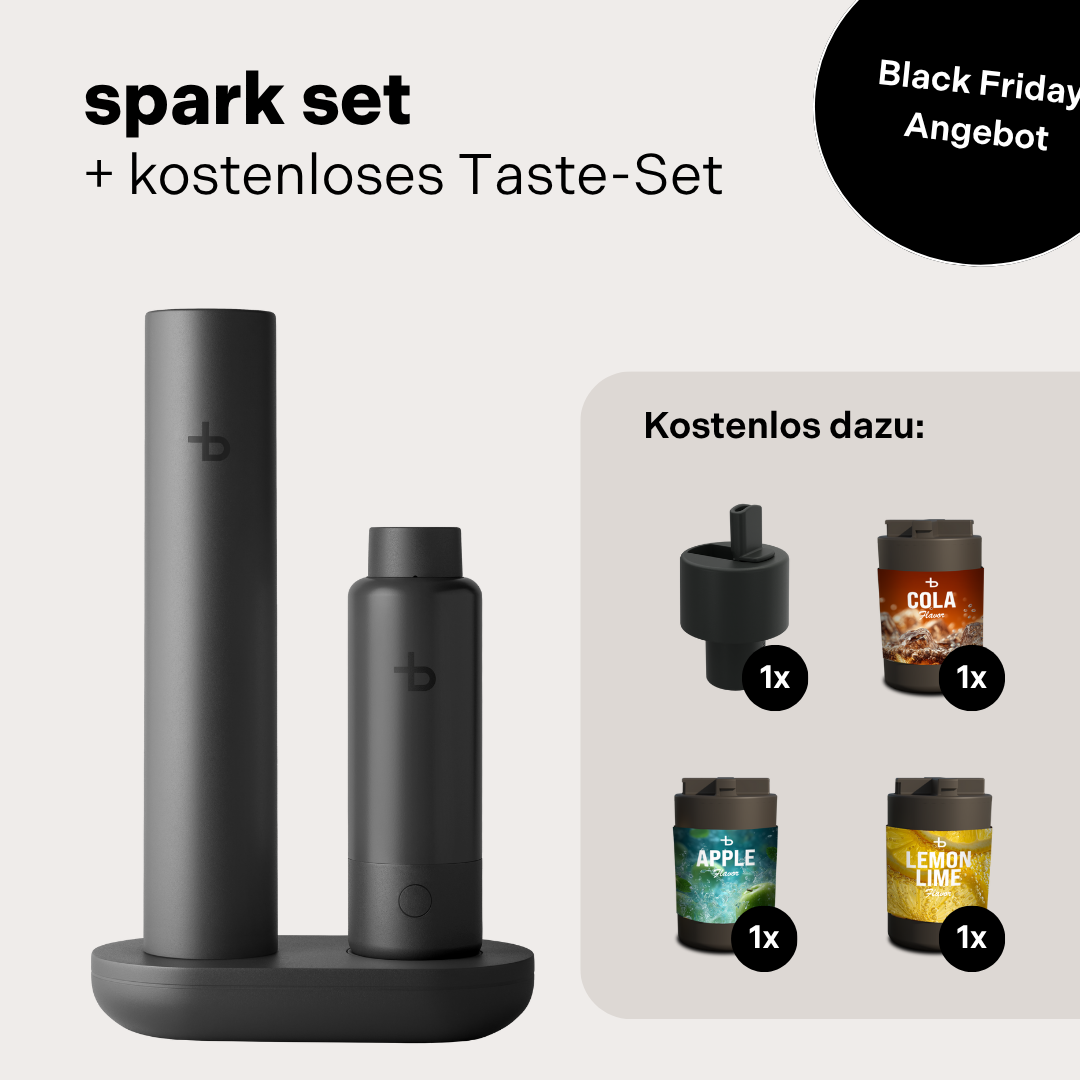 BLACK FRIDAY SPECIAL: spark set + taste (3 Kapseln)