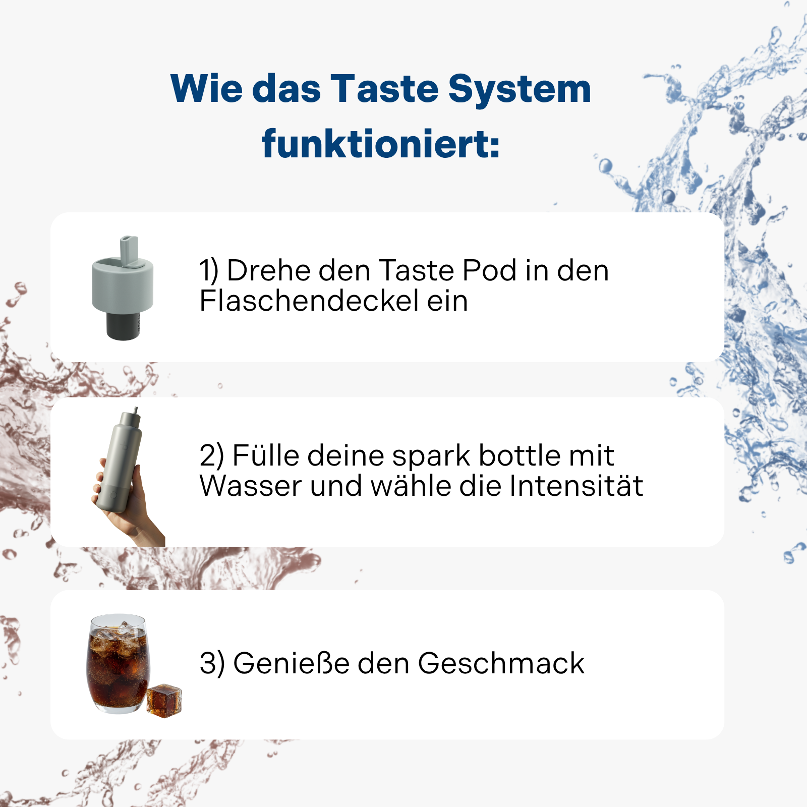 PRE-SALE: 3 Geschmack-Kapseln Lime-Lemon