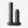 Die Sprudelflasche von bottleplus: spark set in der Farbe graphite